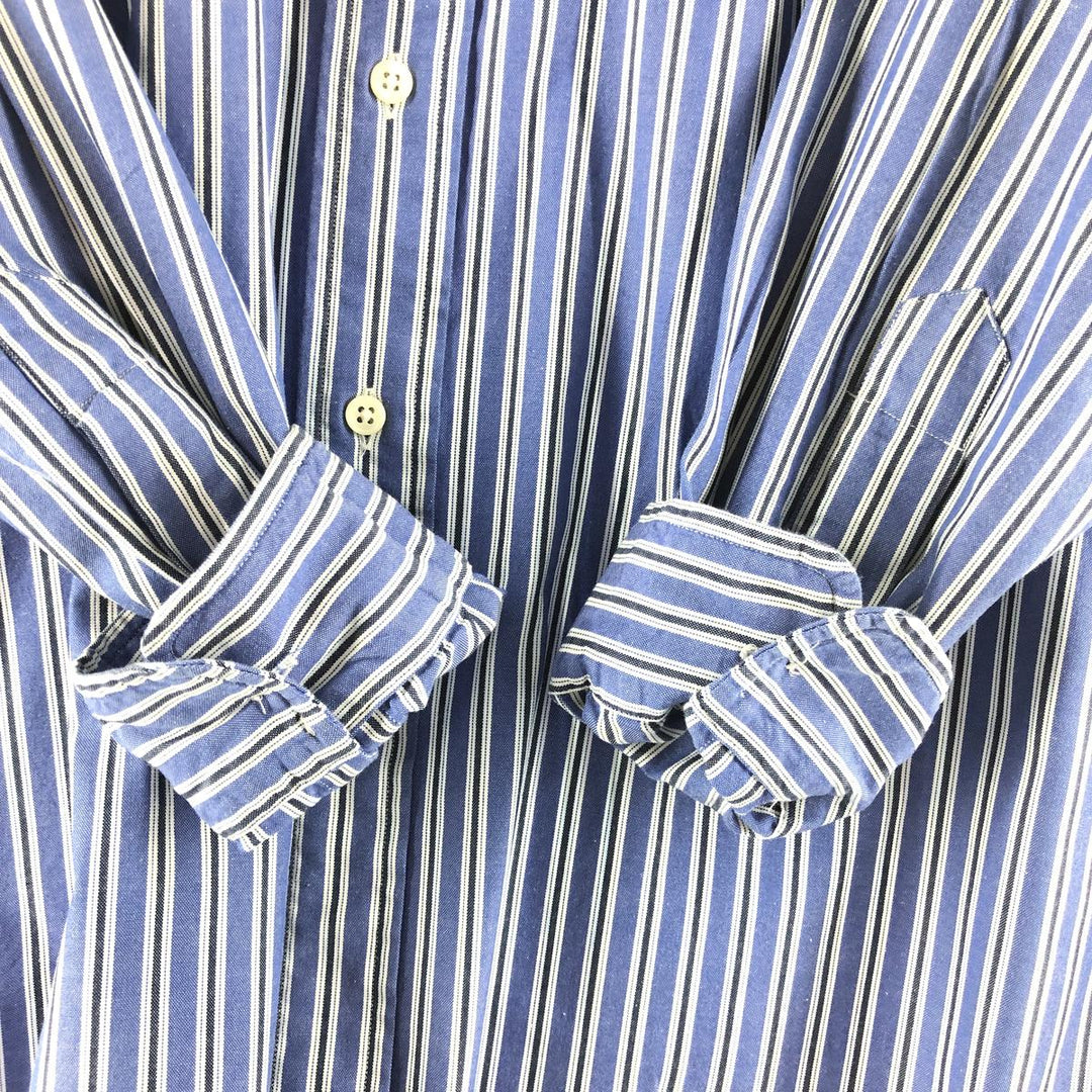 Ralph Lauren YARMOUTH Long Sleeve Button Down Striped Shirt Men's XL /eaa503997