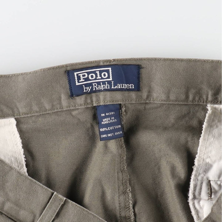 90'S Ralph Lauren POLO by Ralph Lauren Two-pleat Chino Pants Men's W35 Vintage / eaa504008