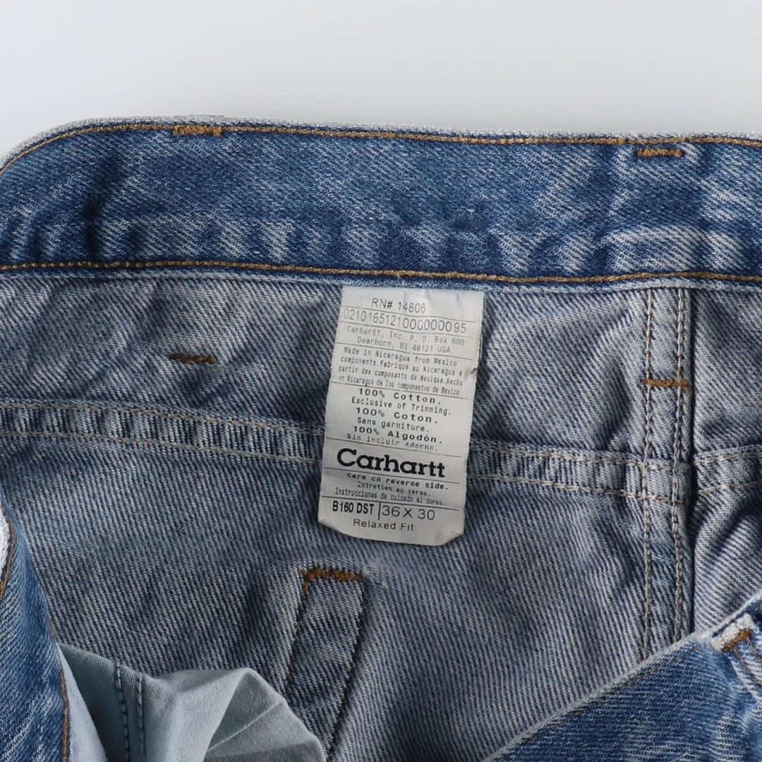 Carhartt RELAXED FIT Straight Denim Pants for Men, W34 equivalent / eaa504047