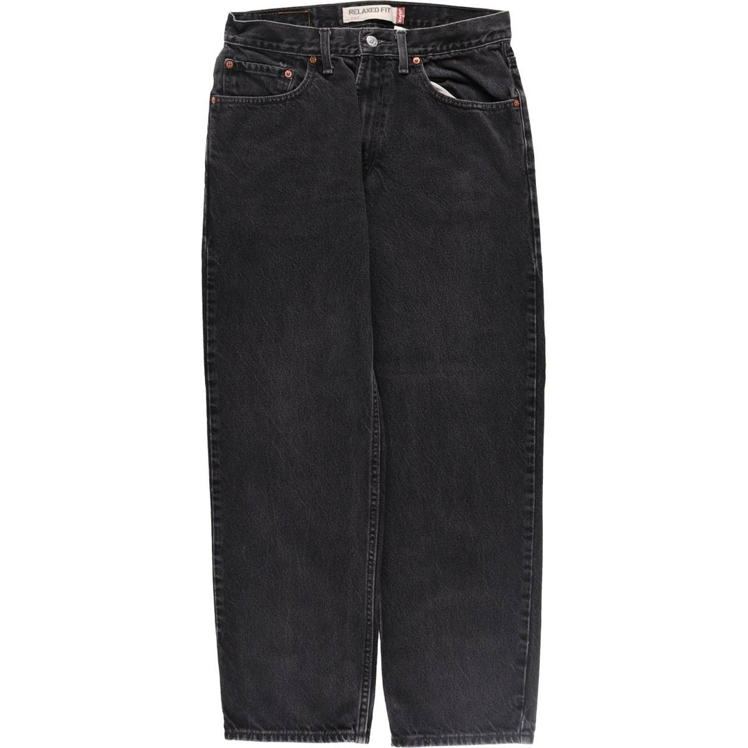 Levi's 550 Relaxed Fit Black Denim Tapered Denim Pants Men's W31 equivalent / eaa504057