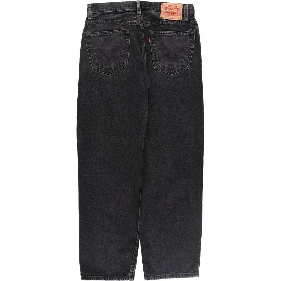 Levi's 550 Relaxed Fit Black Denim Tapered Denim Pants Men's W31 equivalent / eaa504057