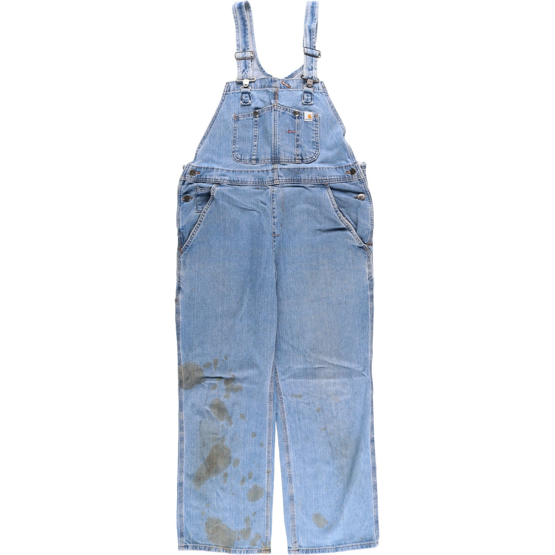 Carhartt denim overalls for men, equivalent to W38 / eaa504063