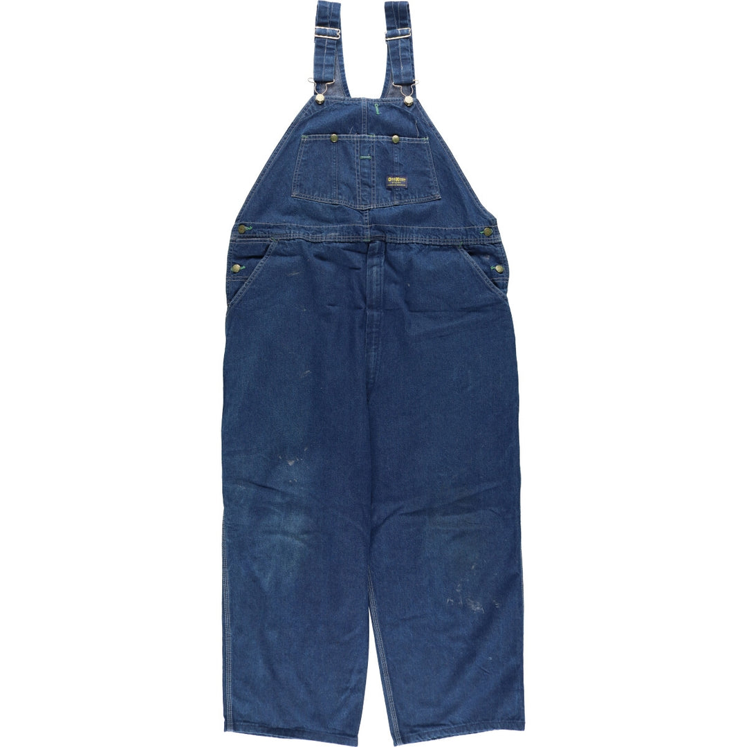 Big size 60s-70'S Osh Kosh denim overalls made in USA men's w43 equivalent vintage /eaa504065