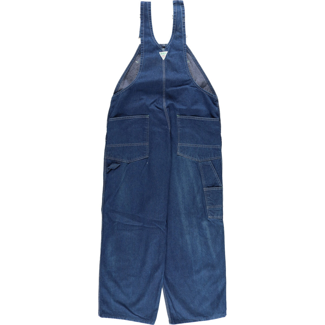 Big size 60s-70'S Osh Kosh denim overalls made in USA men's w43 equivalent vintage /eaa504065