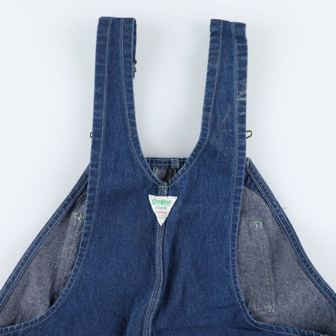 Big size 60s-70'S Osh Kosh denim overalls made in USA men's w43 equivalent vintage /eaa504065