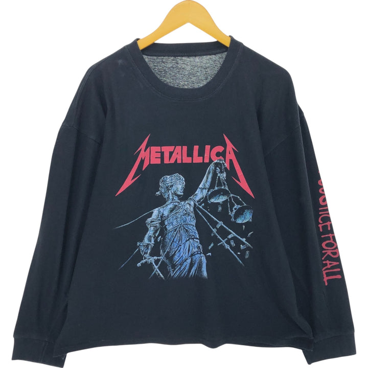 METALLICA Metallica Long T-shirt Band T-shirt Band T Men's XL equivalent /eaa504107