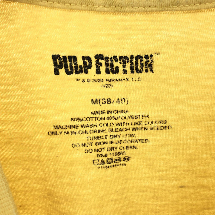 PULP FICTION Pulp Fiction Movie T-shirt Men's M size /eaa504108