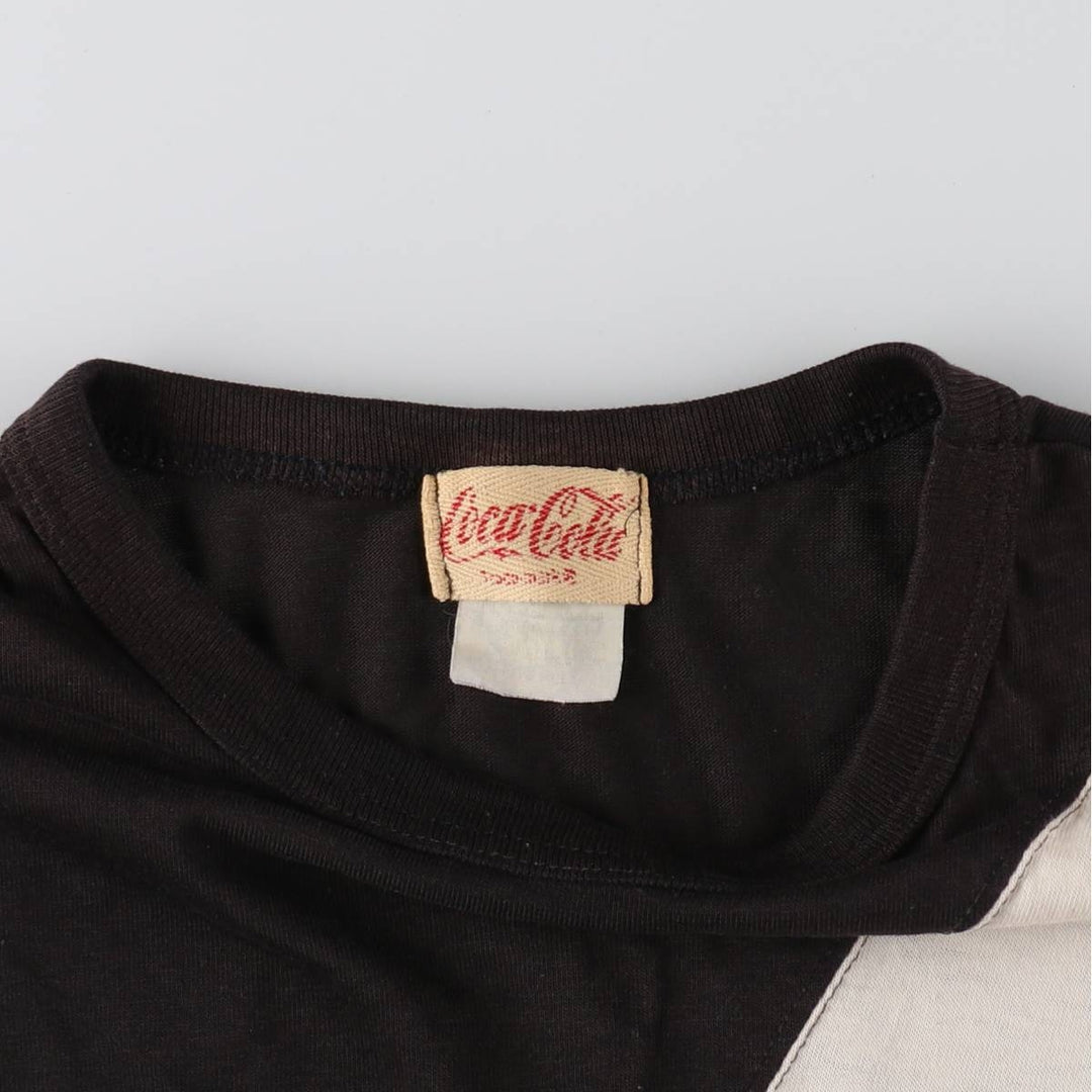 COCA-COLA Coca-Cola 3/4 Sleeve Advertising Long T-Shirt, Men's XL Size /eaa504112