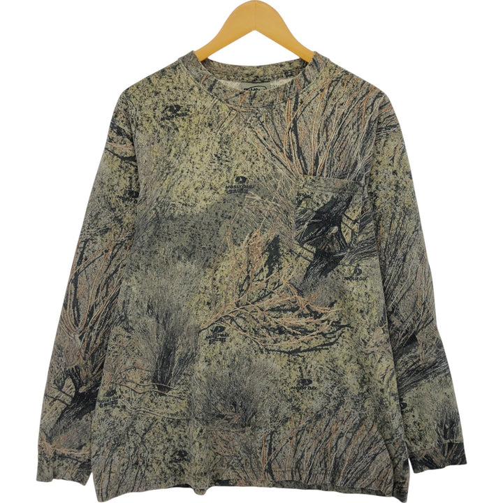 FIELDSTAFF Real Tree Camo Long T-Shirt, Men's XL Size /eaa504120