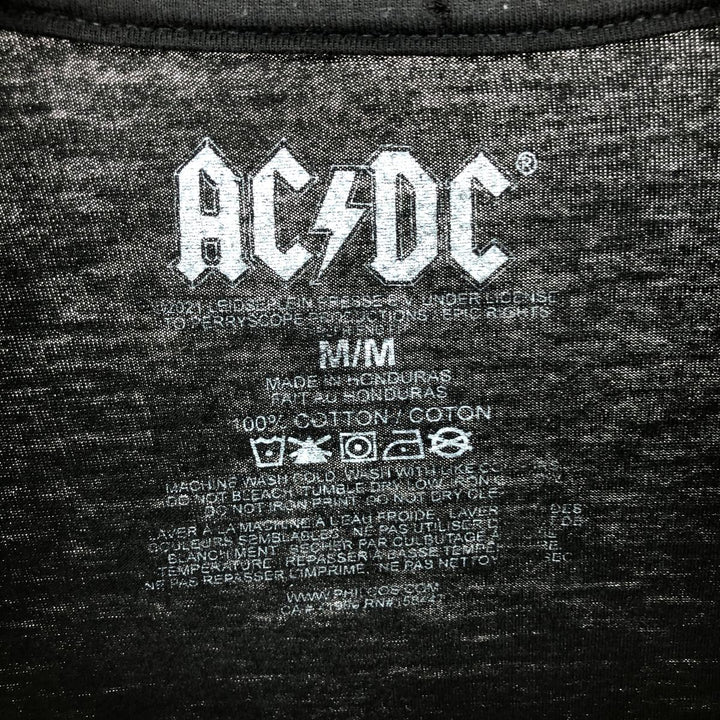 AC/DC ACD Long Sleeve T-Shirt Band Tee Men's M Size /eaa504123