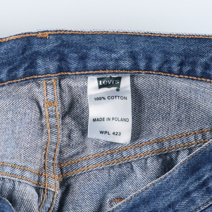 00'S Levi's Levi's 501 Euro Model Straight Denim Pants Men's W33 equivalent / eaa504225