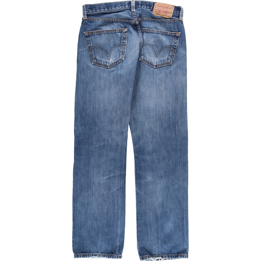 Levi's Levi's 501 STRAIGHT LEG BUTTON-FLY straight denim pants for men, equivalent to W32 / eaa504229