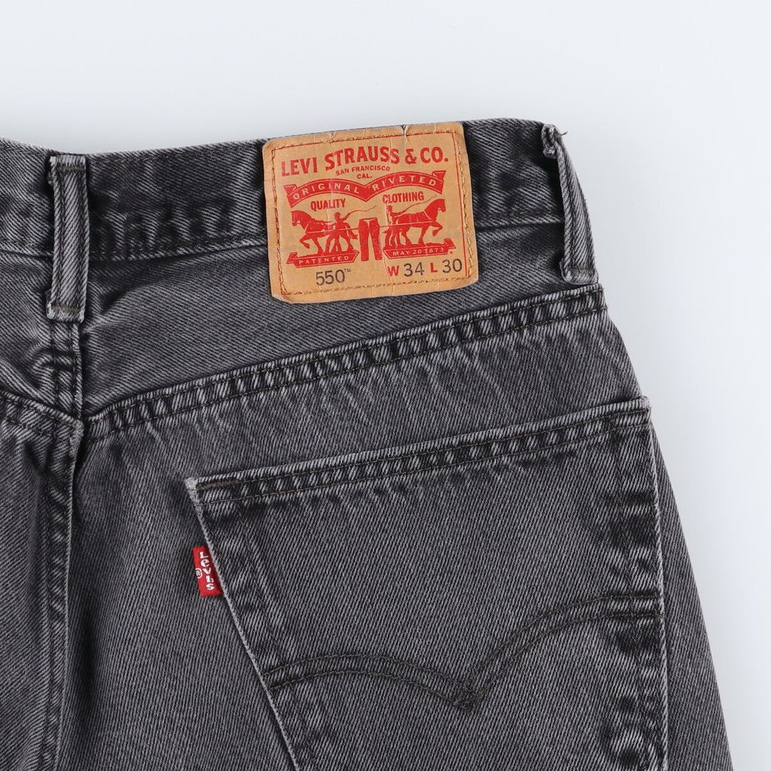 Levi's 550 tapered denim pants for men, equivalent to W35 / eaa504254