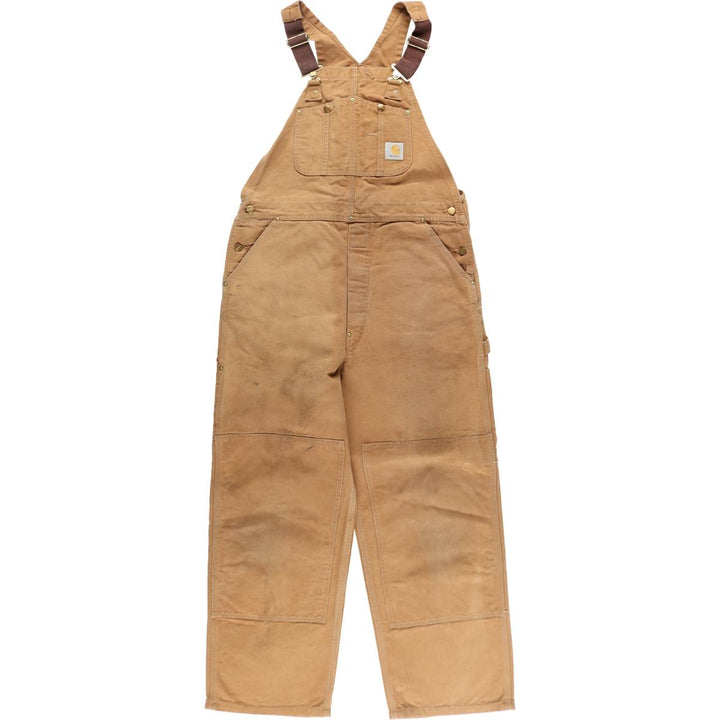 80's Carhartt Double Knee Duck Overalls Made in USA Men's W39 / eaa504269