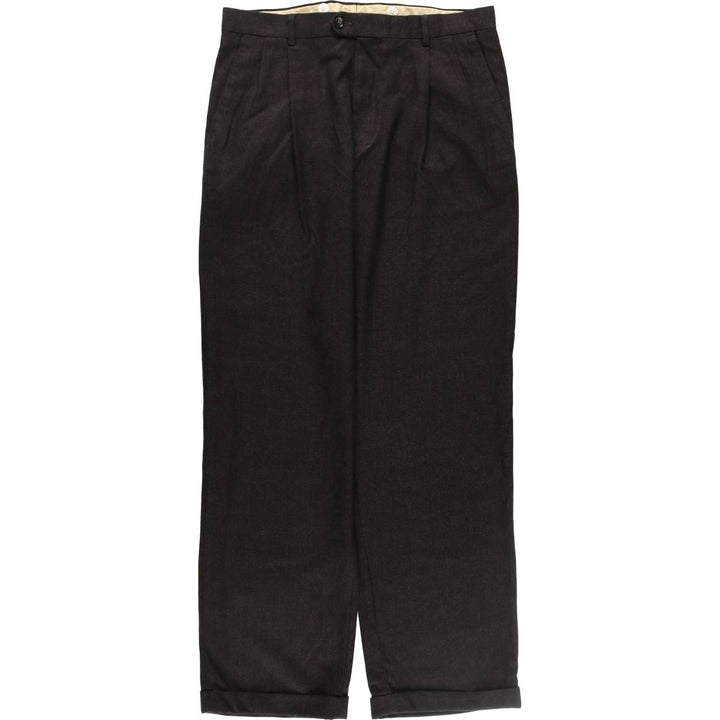 Daniel Gray Two-pleat slacks wide pants for men, equivalent to W34 / eaa504273