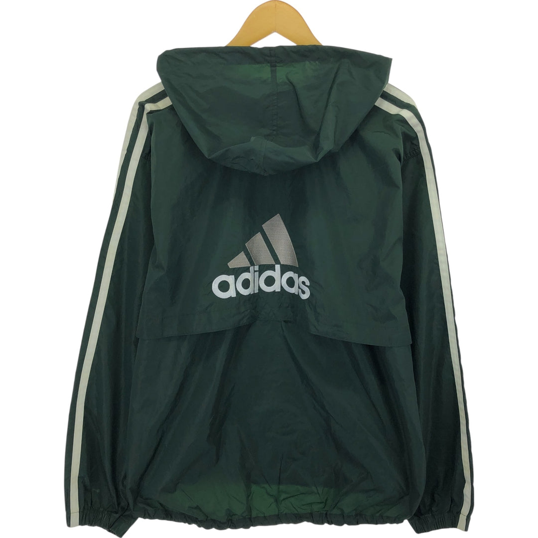 90s~00'S Adidas Back Logo Half Zip Anorak Hoodie Men's M Size Vintage / eaa504330