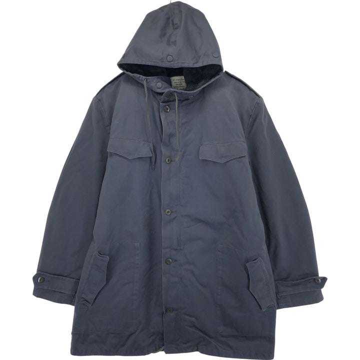 Genuine German military item, liner-equipped field parka, mod coat, size 56, men's L equivalent / eaa504354