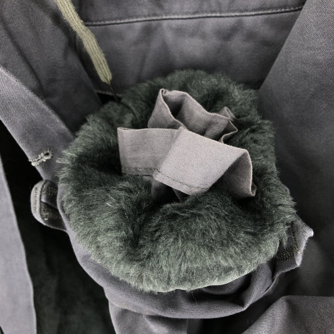 Genuine German military item, liner-equipped field parka, mod coat, size 56, men's L equivalent / eaa504354