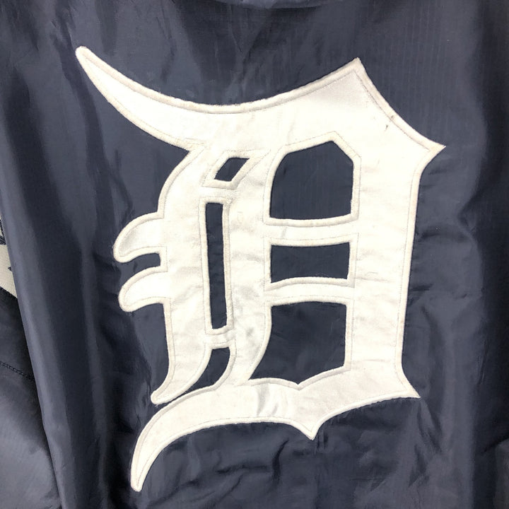 GENUINE MERCHANDISE MLB Detroit Tigers Hooded Half Zip Warm-Up Pullover Men's XXL /eaa504358