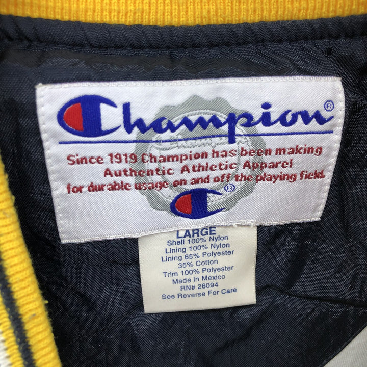 90'S Champion V-neck nylon pullover, men's size L, vintage / eaa504368