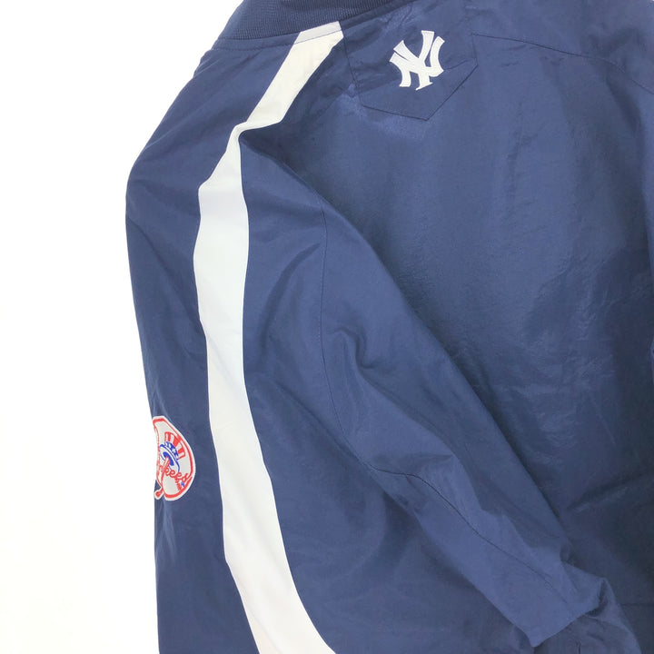 Majestic MLB NEW YORK YANKEES New York Yankees V-neck nylon pullover Men's XL equivalent /eaa504370