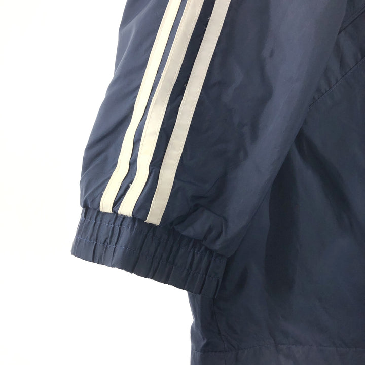 90'S Adidas hooded windbreaker, men's size L, vintage / eaa504398