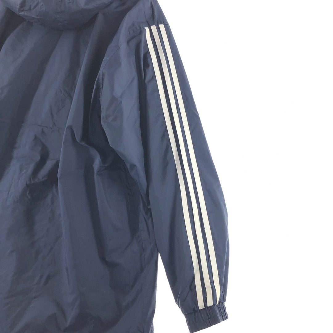 90'S Adidas hooded windbreaker, men's size L, vintage / eaa504398