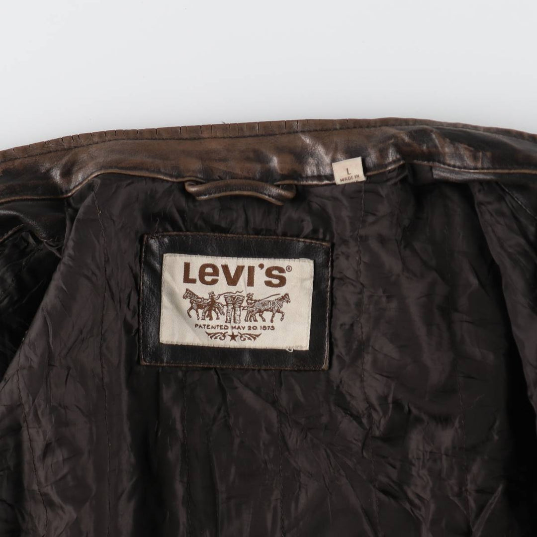 Levi's Faux Leather Jacket Men's Size L / eaa504423