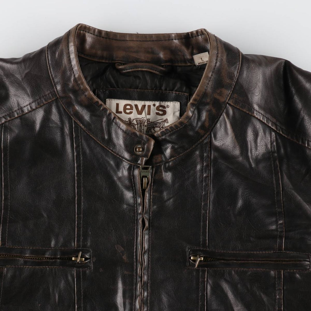 Levi's Faux Leather Jacket Men's Size L / eaa504423