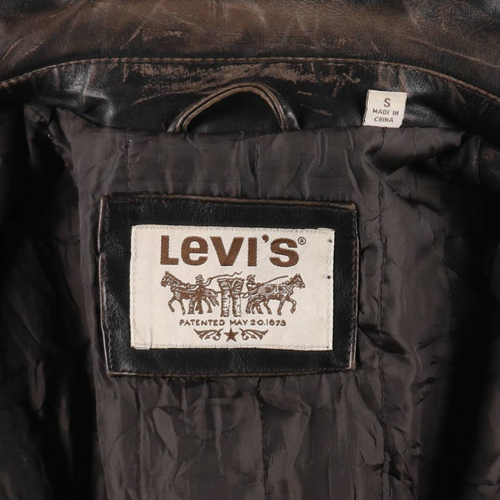 Levi's Faux Leather Jacket Men's Size S / eaa504424