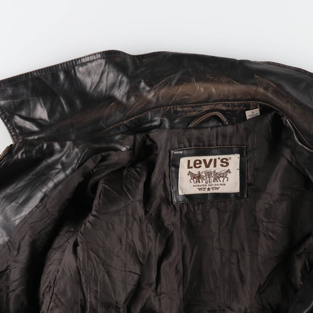 Levi's Faux Leather Jacket Men's Size S / eaa504424