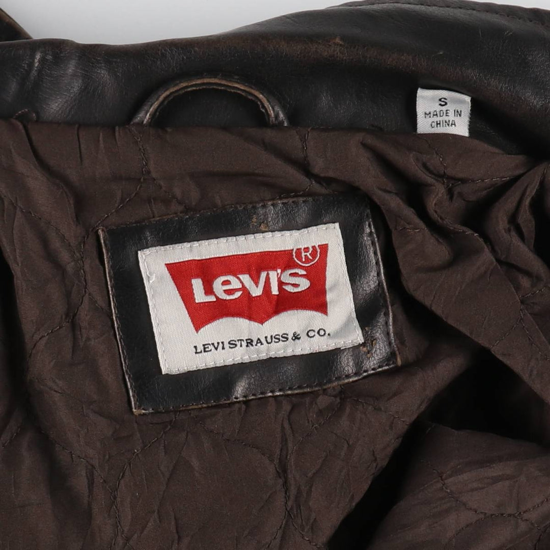 Levi's Faux Leather Jacket Men's Size S / eaa504425