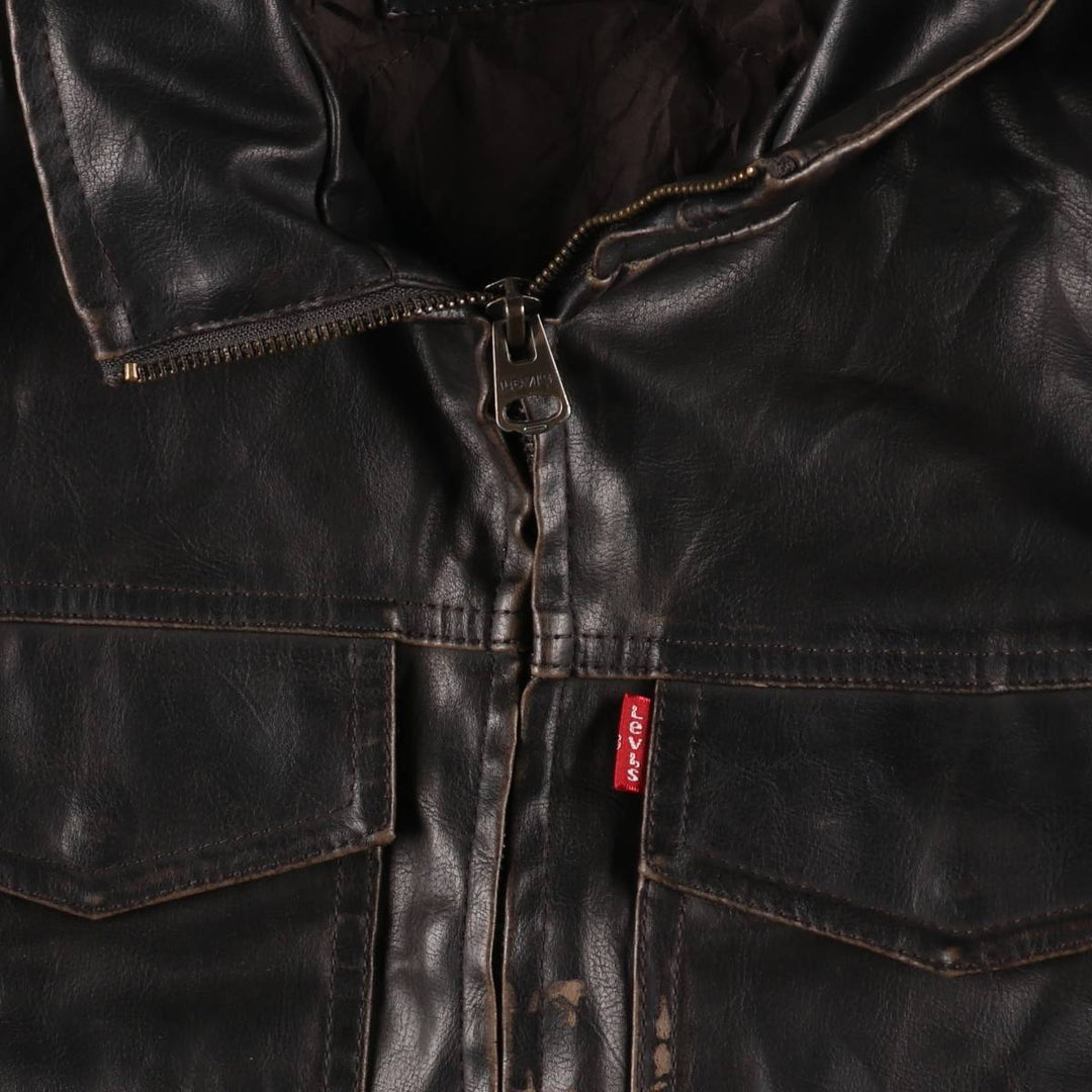 Levi's Faux Leather Jacket Men's Size S / eaa504425