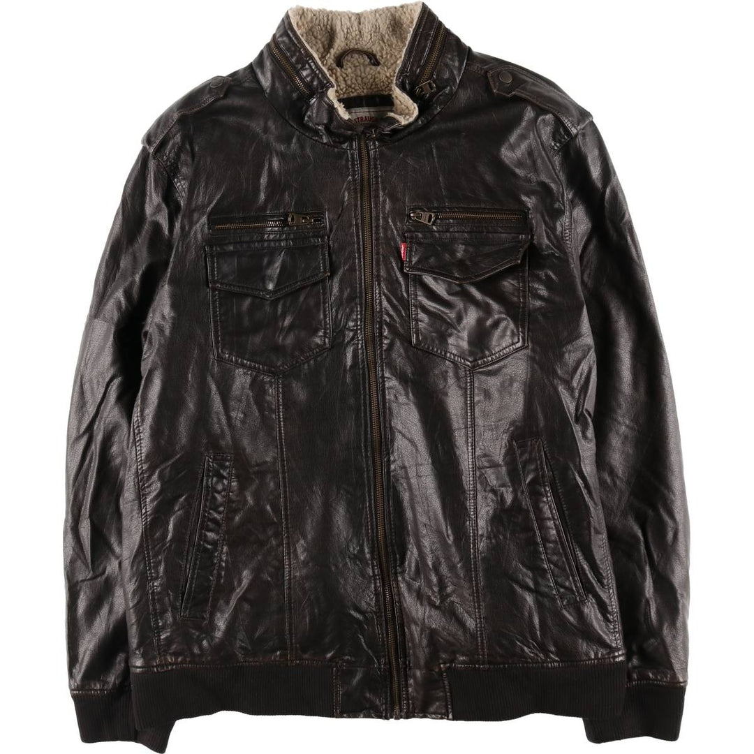 Levi's Faux Leather Jacket Men's XXL / eaa504426