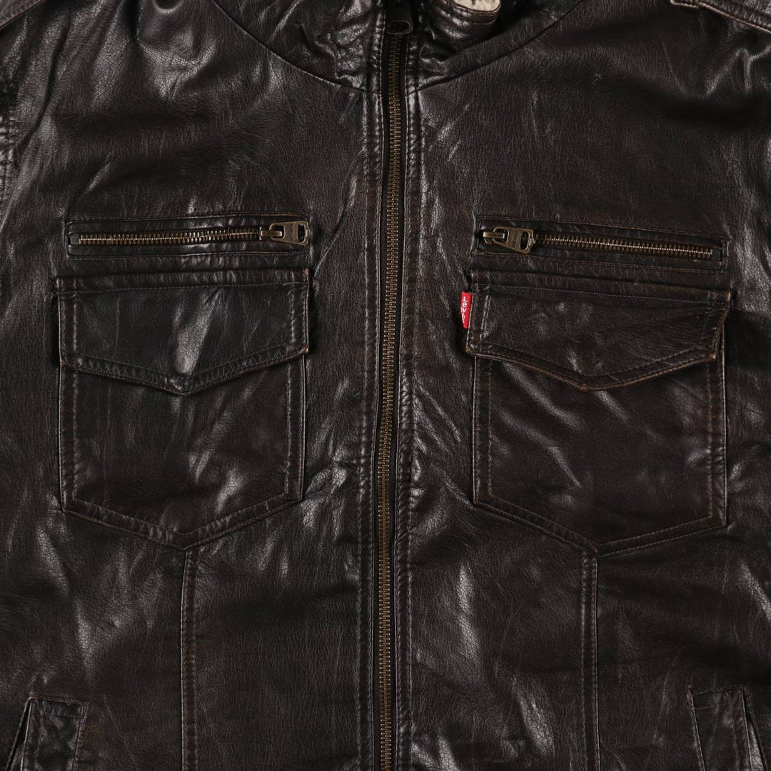 Levi's Faux Leather Jacket Men's XXL / eaa504426