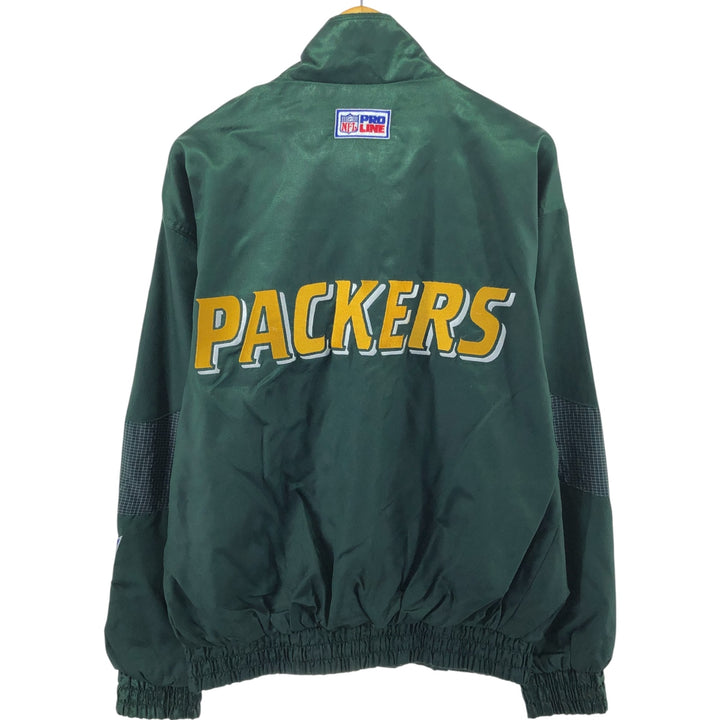 90'S LOGO ATHLETIC NFL GREEN BAY PACKERS Nylon Jacket Men's L Size Vintage /eaa504441