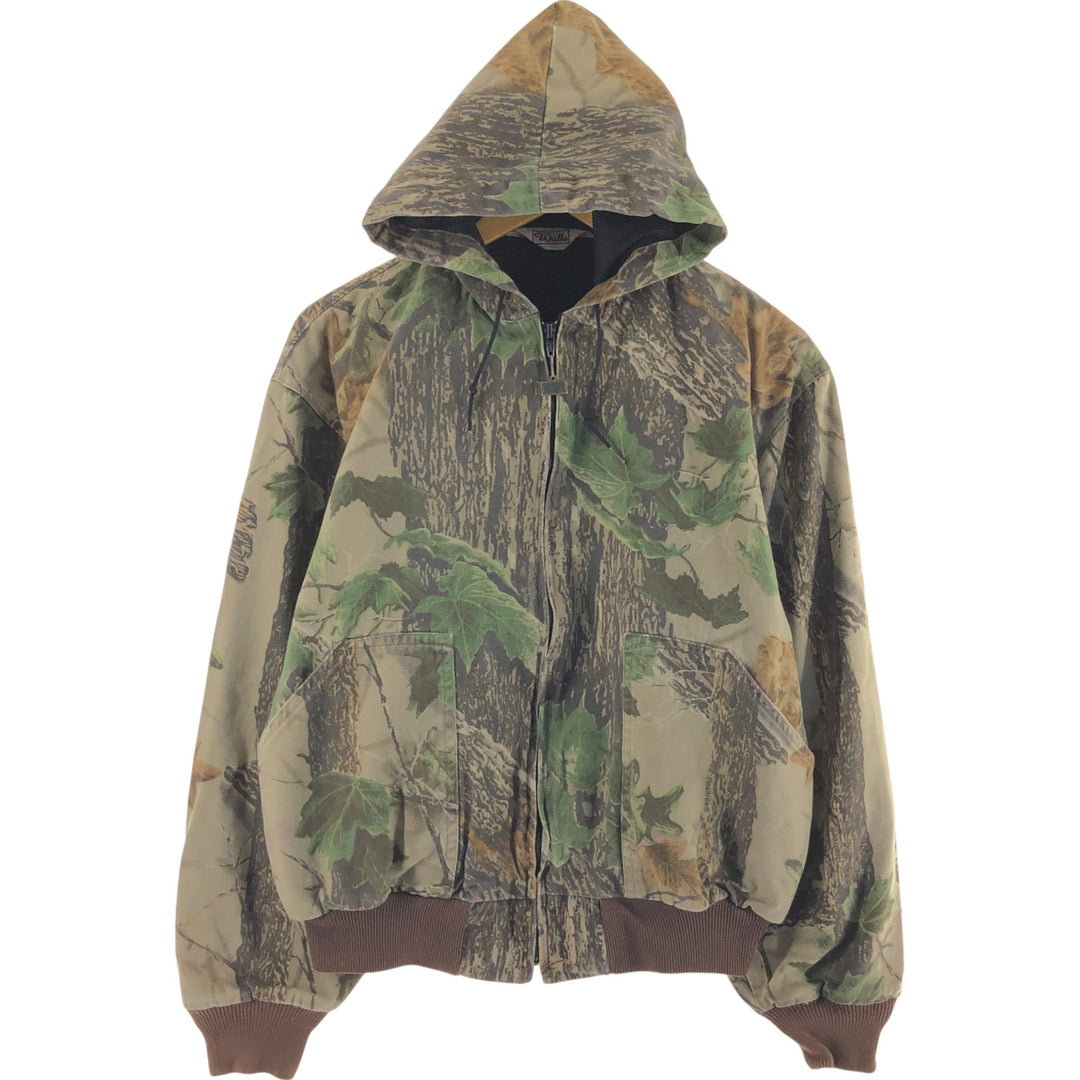 Walls Camouflage Pattern Real Tree Camo Zip-up Jacket Men's XL /eaa504469