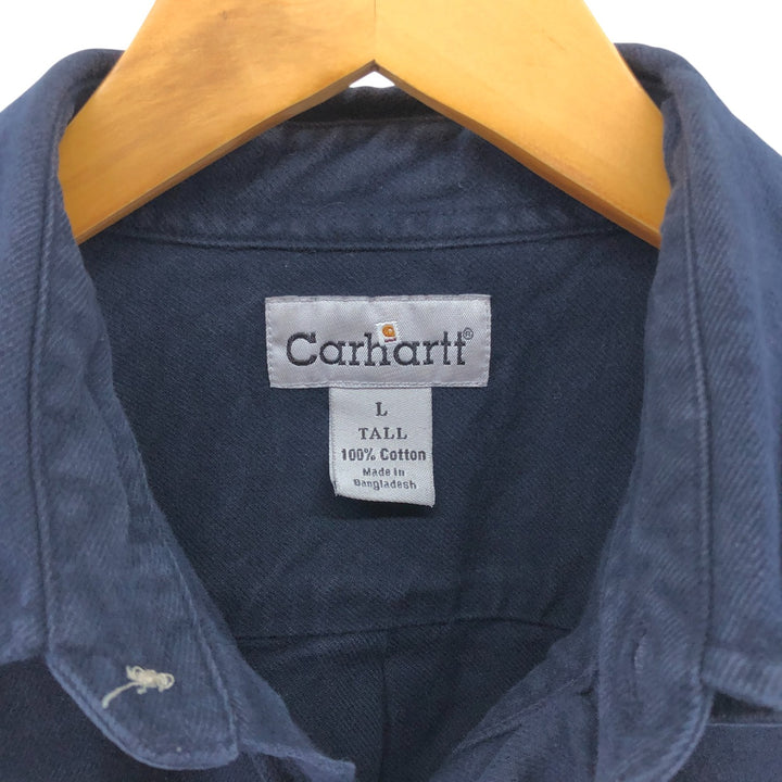 Carhartt Long Sleeve Work Shirt Men's Size L /eaa504523