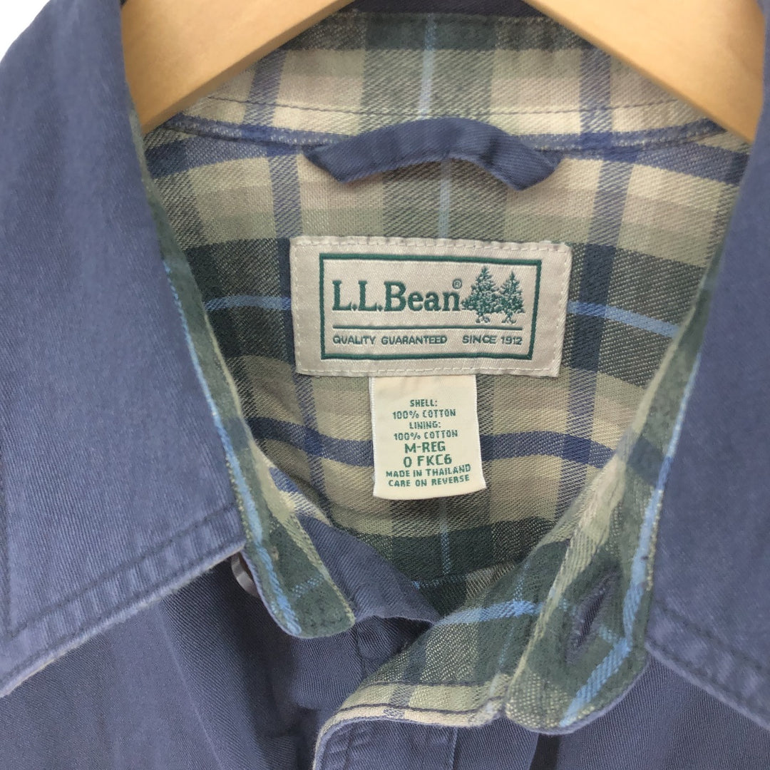 LLBean Long Sleeve Cotton Shirt Men's M Size /eaa504535