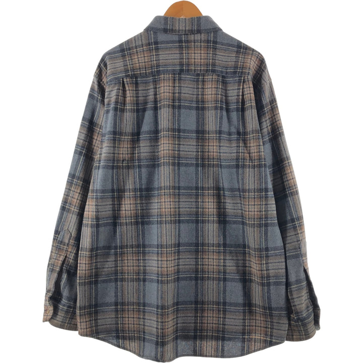 Pendleton Check Pattern Wool Shirt, Men's Size L / eaa504555