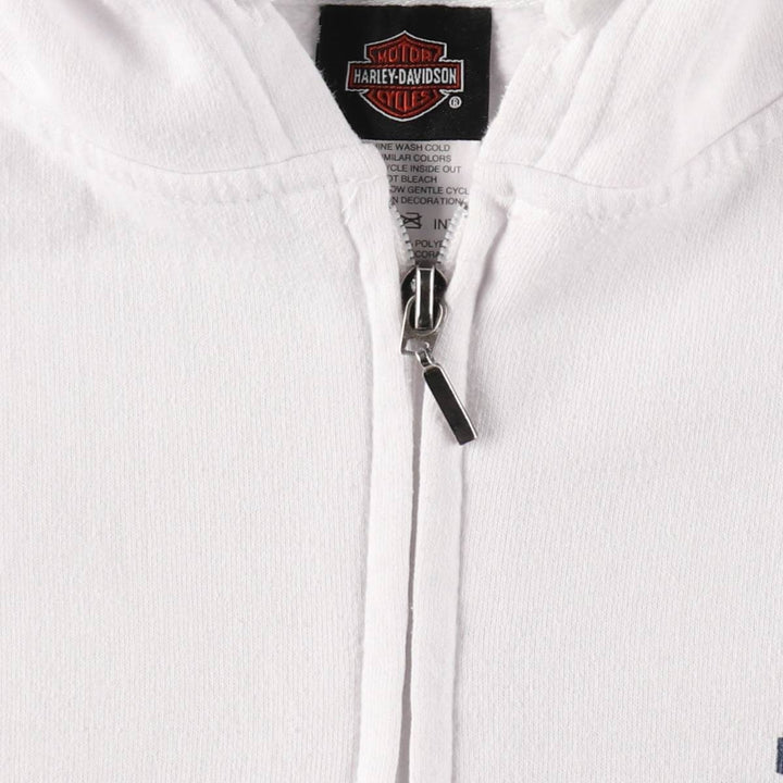 Harley-Davidson Back Print Sweat Full Zip Hoodie Men's L size / eaa504589