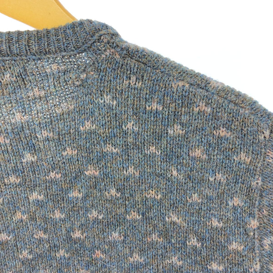 70'S Pendleton Animal Pattern Wool Knit Sweater Made in USA Men's M Size Vintage /eaa504650