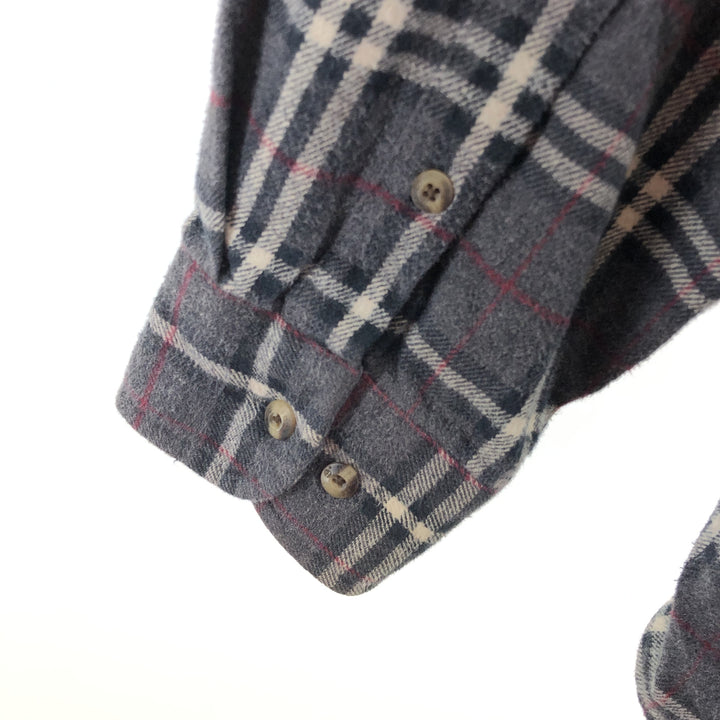 90s~00'S Timberland Long Sleeve Heavy Flannel Check Shirt Men's L Size Vintage /eaa504709