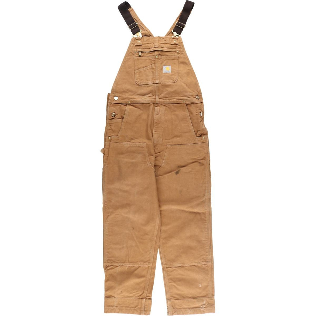 Carhartt RELAXED FIT Double Knee Duck Overalls Men's W36 equivalent / eaa504800