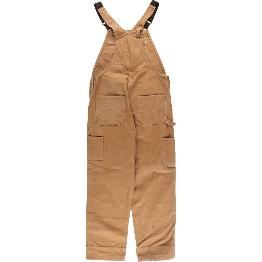 Carhartt RELAXED FIT Double Knee Duck Overalls Men's W36 equivalent / eaa504800