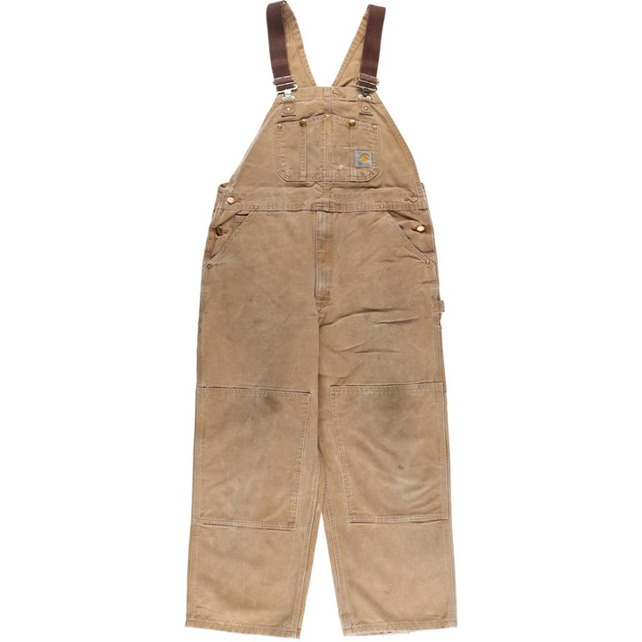 Carhartt Double Knee Duck Overalls Men's W38 equivalent / eaa504801