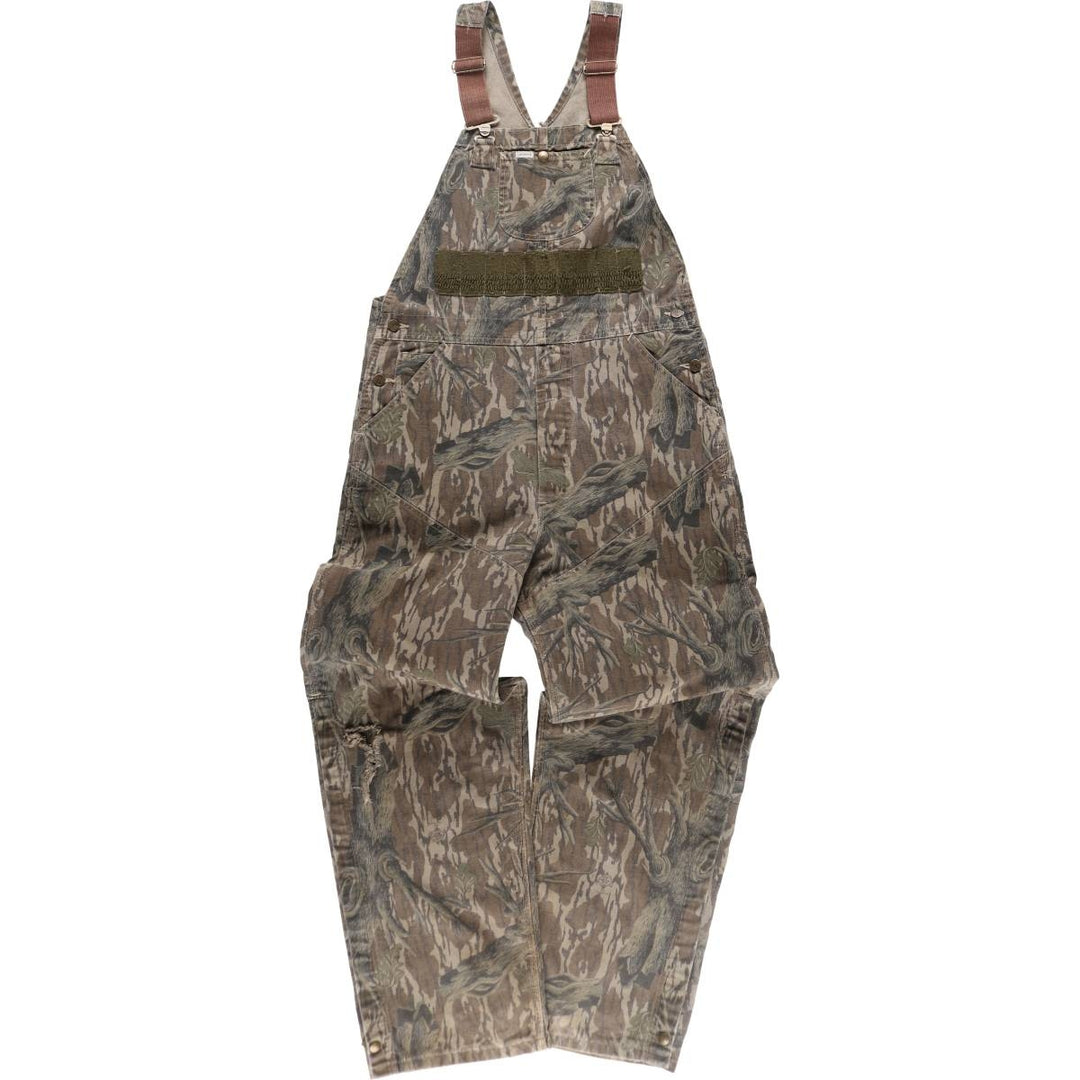 Carhartt Camouflage Pattern Real Tree Camo Duck Overalls Men's W36 equivalent / eaa504808