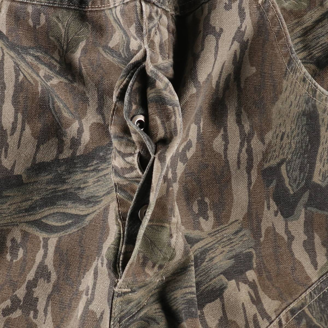 Carhartt Camouflage Pattern Real Tree Camo Duck Overalls Men's W36 equivalent / eaa504808