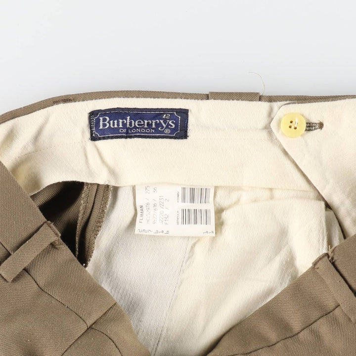 Burberry's LONDON Two-pleat wool pants slacks for men, size W31 / eaa504810