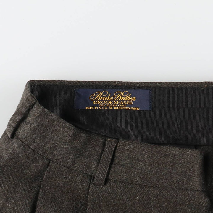 90'S Brooks Brothers Two-pleat slacks, wide pants, made in the USA, men's, w37 equivalent, vintage / eaa504813